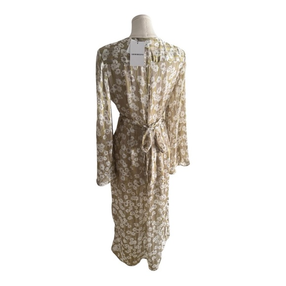 Sabina Musayev Dayton Long Sleeve Plunge Sundress Dress Sun Size M Wedding Party - Picture 5 of 10